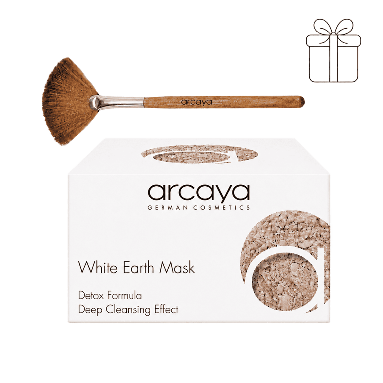 WHITE EARTH MASK