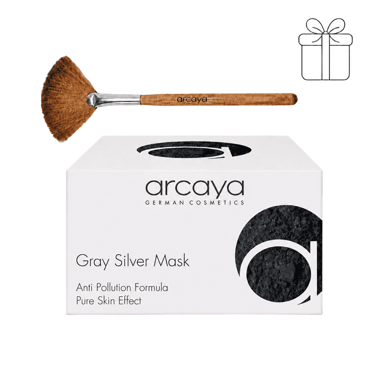 GRAY SILVER MASK